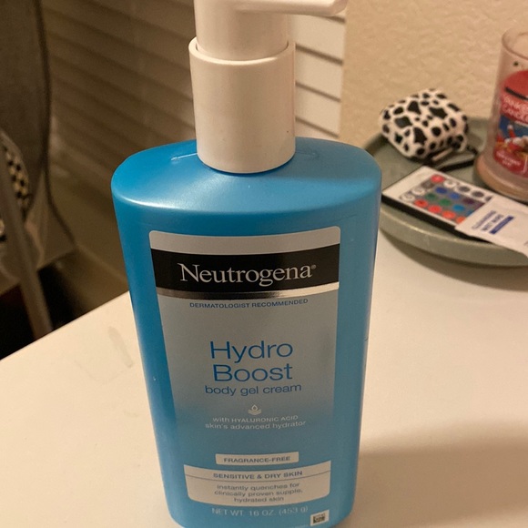Neutrogena Other - 3/4 Full Hydro Boost Body Gel Cream (For Sensitive Dry Skin)